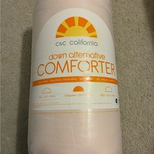 C&C California Down Alternative Comforter - Dusty Rose